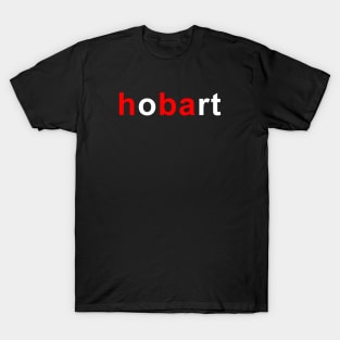 Hobart Airport Code, HBA Airport T-Shirt